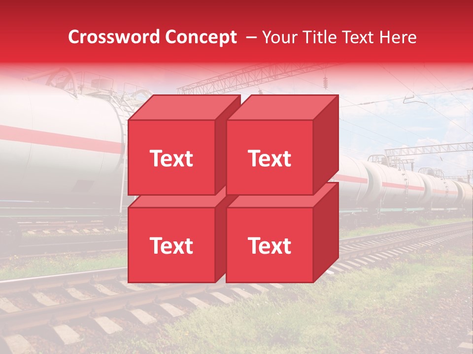Heavy Shipment Vehicle PowerPoint Template