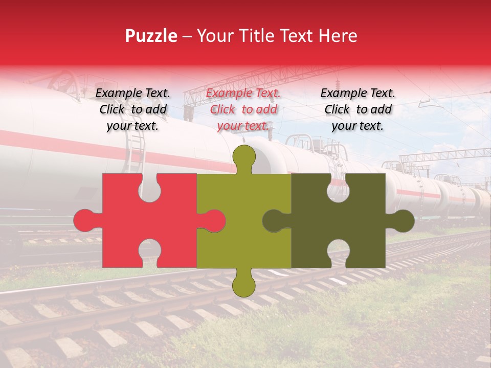 Heavy Shipment Vehicle PowerPoint Template