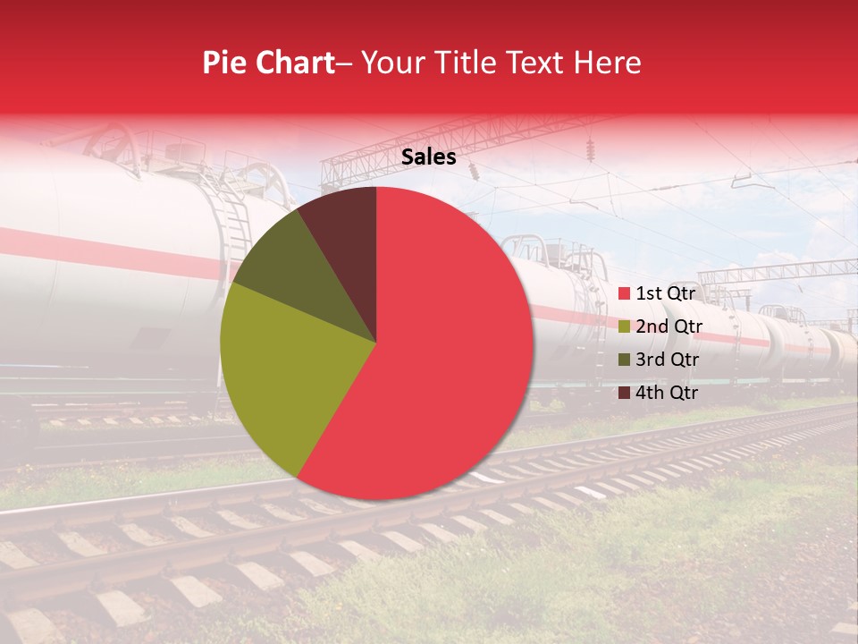 Heavy Shipment Vehicle PowerPoint Template
