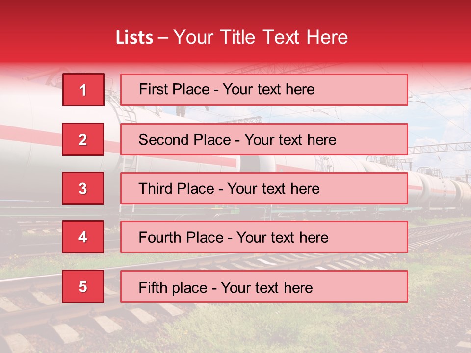 Heavy Shipment Vehicle PowerPoint Template