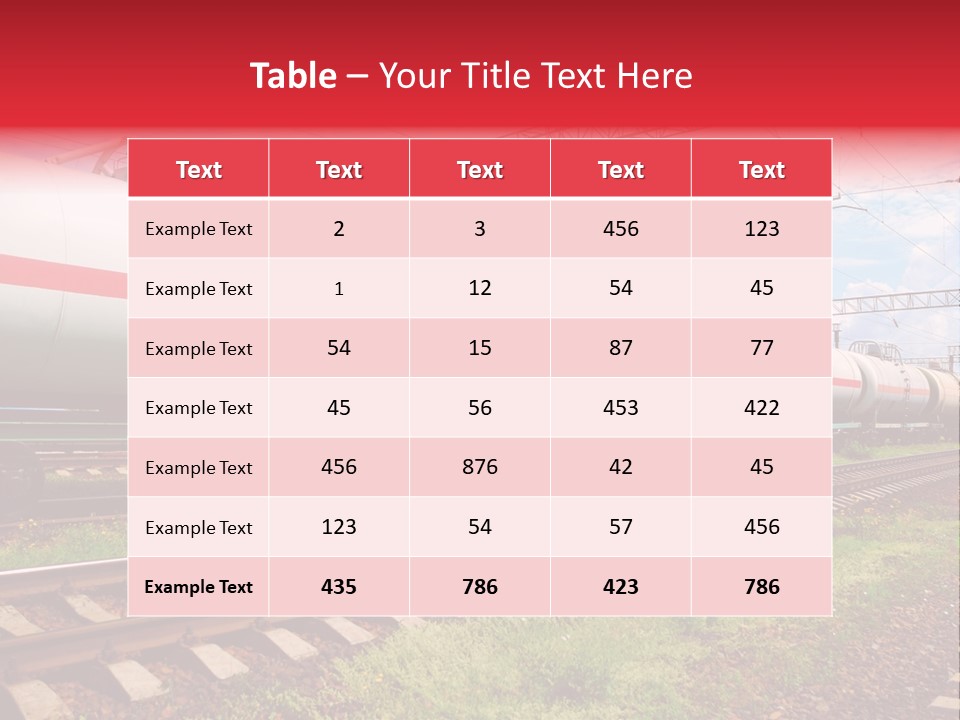 Heavy Shipment Vehicle PowerPoint Template