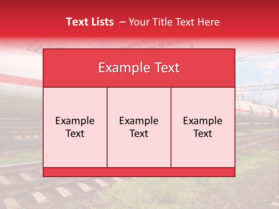 Heavy Shipment Vehicle PowerPoint Template