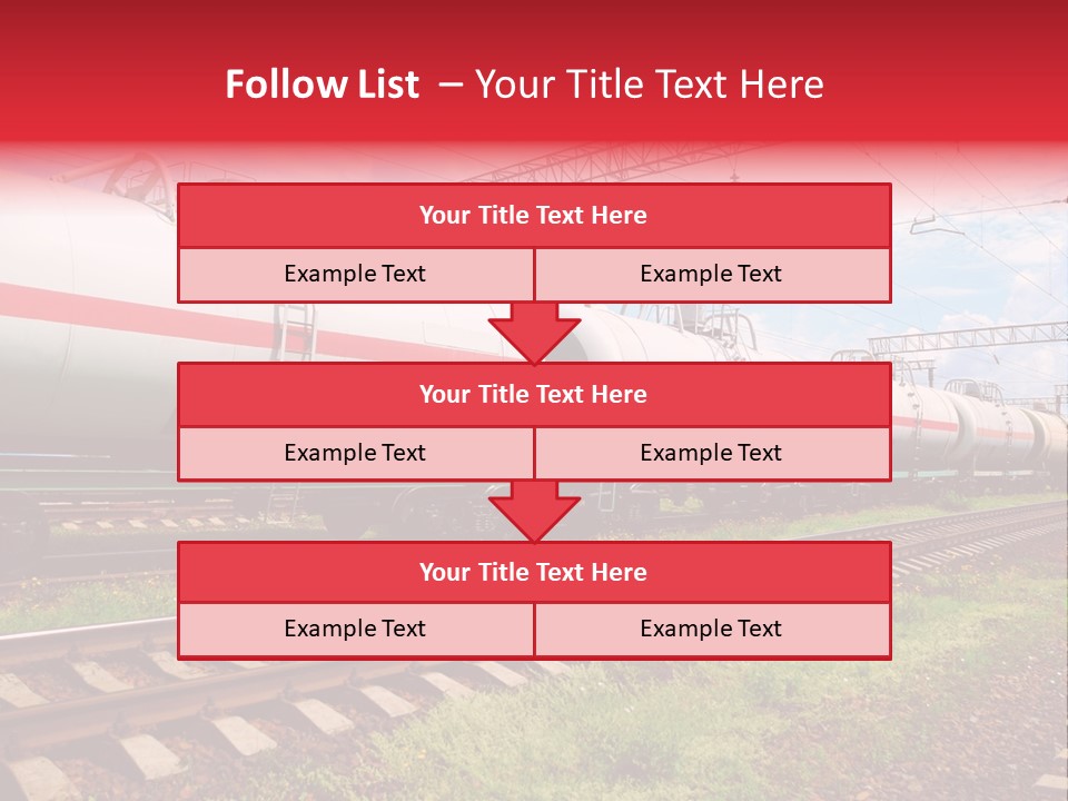 Heavy Shipment Vehicle PowerPoint Template