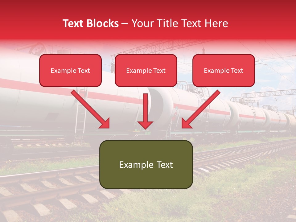Heavy Shipment Vehicle PowerPoint Template