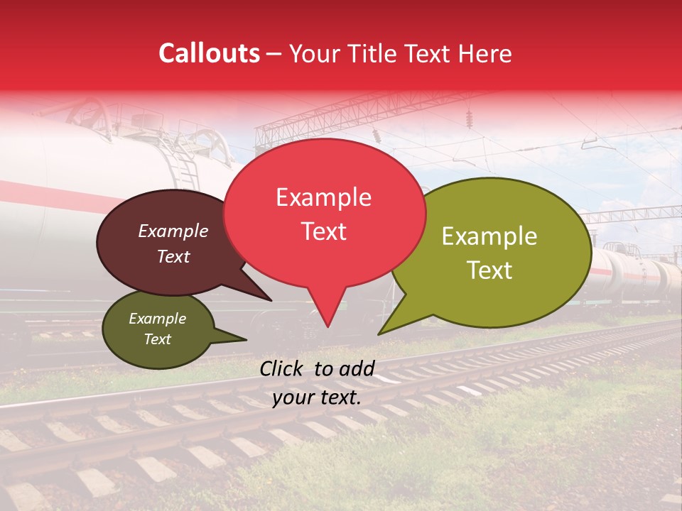 Heavy Shipment Vehicle PowerPoint Template