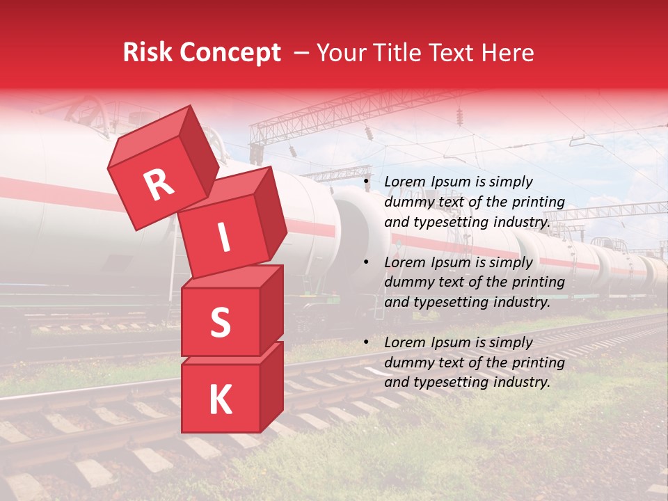 Heavy Shipment Vehicle PowerPoint Template
