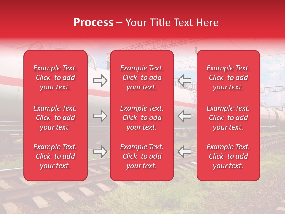 Heavy Shipment Vehicle PowerPoint Template