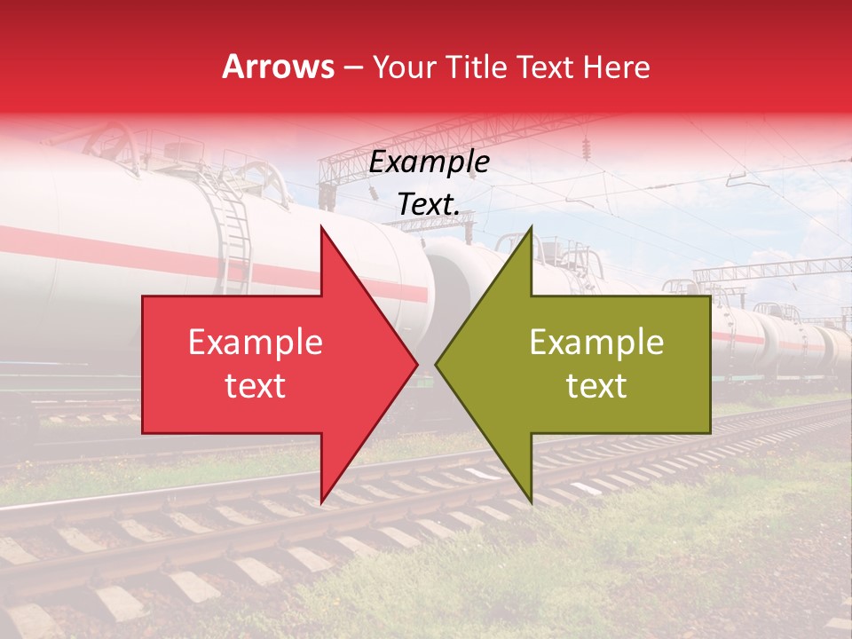 Heavy Shipment Vehicle PowerPoint Template