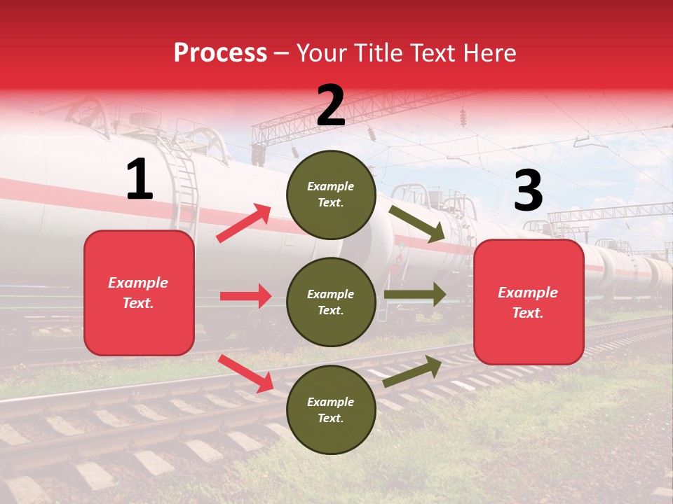 Heavy Shipment Vehicle PowerPoint Template