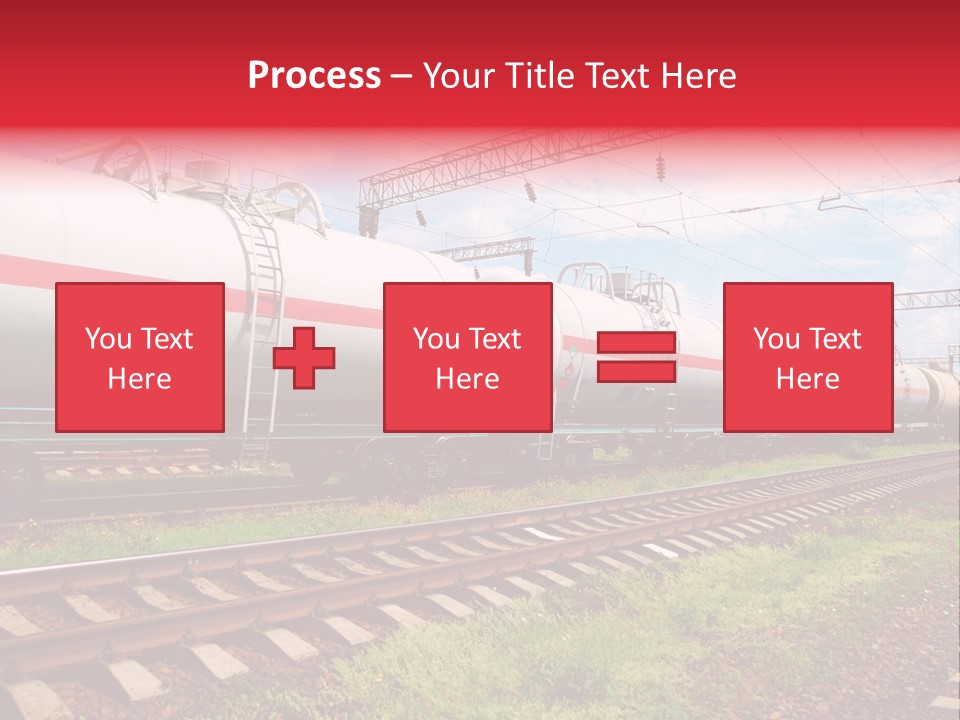 Heavy Shipment Vehicle PowerPoint Template
