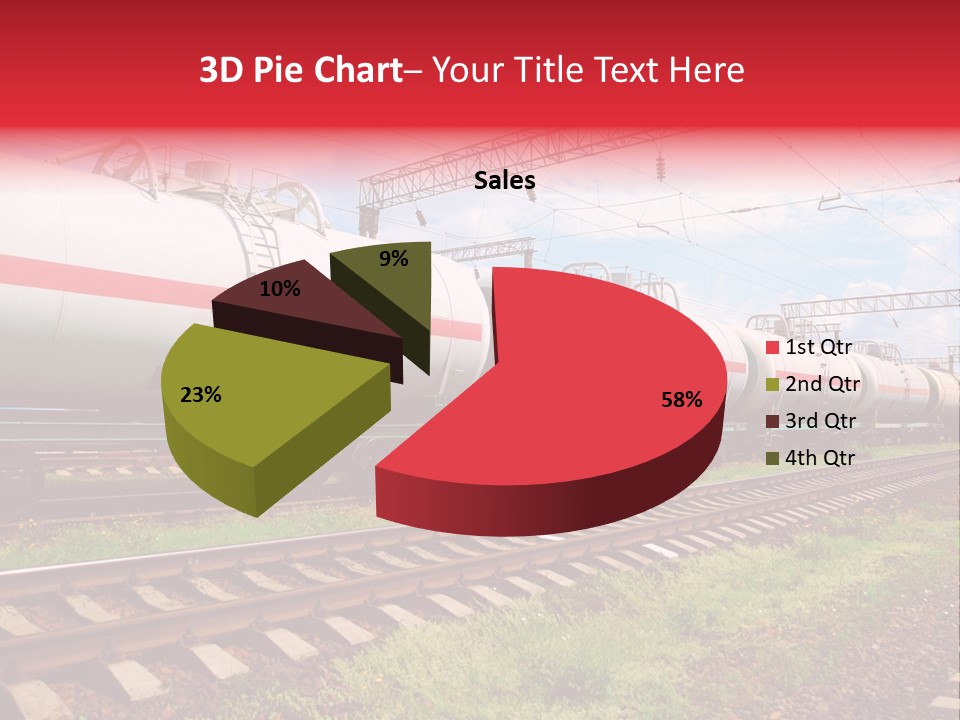 Heavy Shipment Vehicle PowerPoint Template