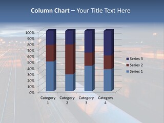 Industrial Economy Freighttrain PowerPoint Template