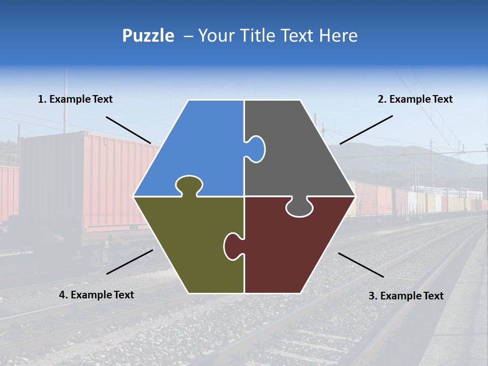 Motion Electric Cargo PowerPoint Template