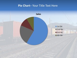 Motion Electric Cargo PowerPoint Template