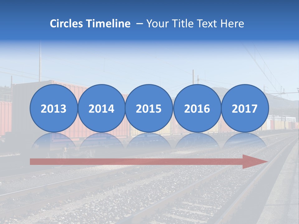 Motion Electric Cargo PowerPoint Template