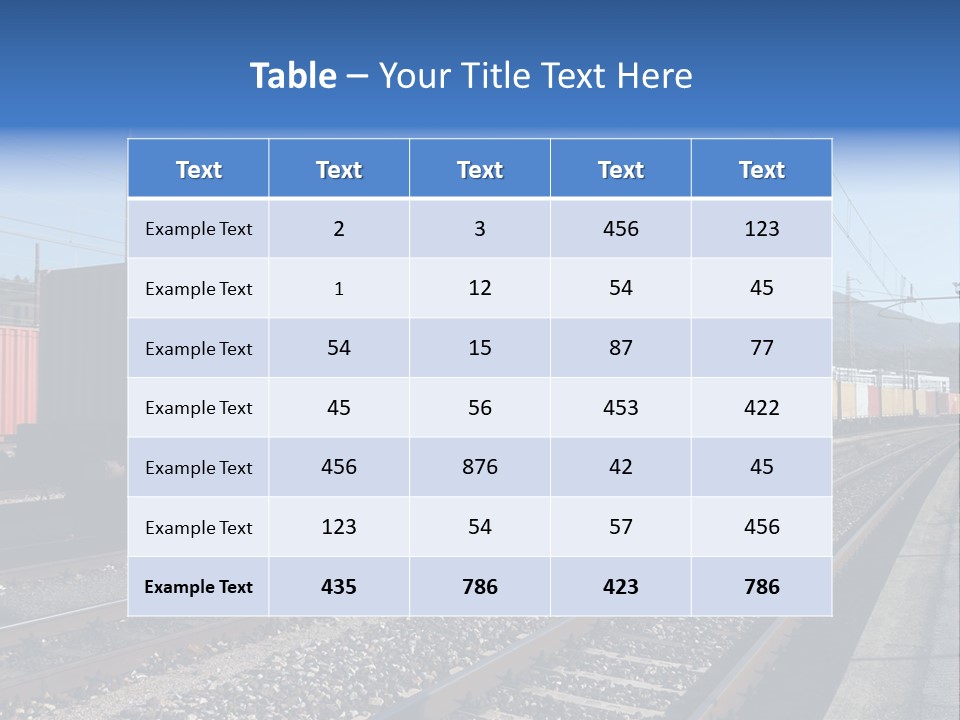 Motion Electric Cargo PowerPoint Template