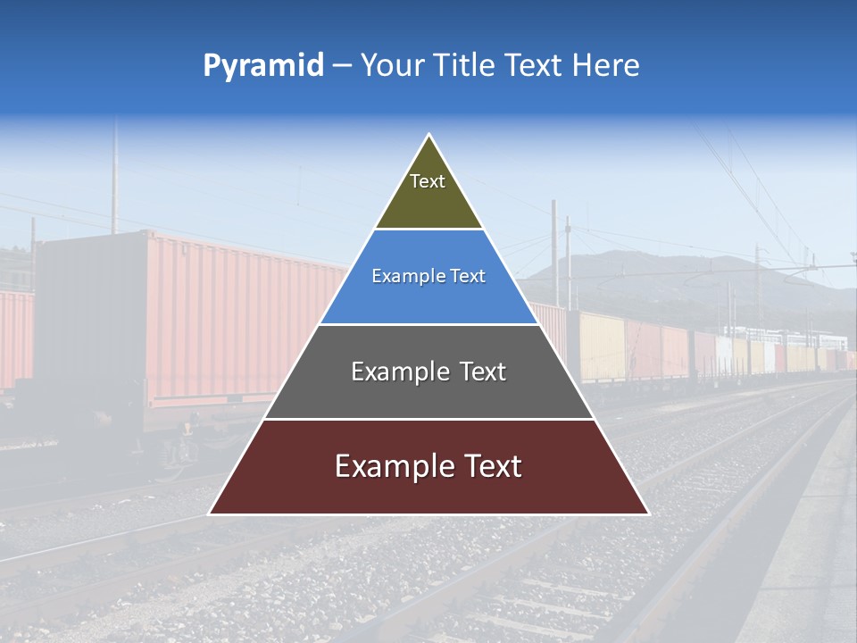 Motion Electric Cargo PowerPoint Template
