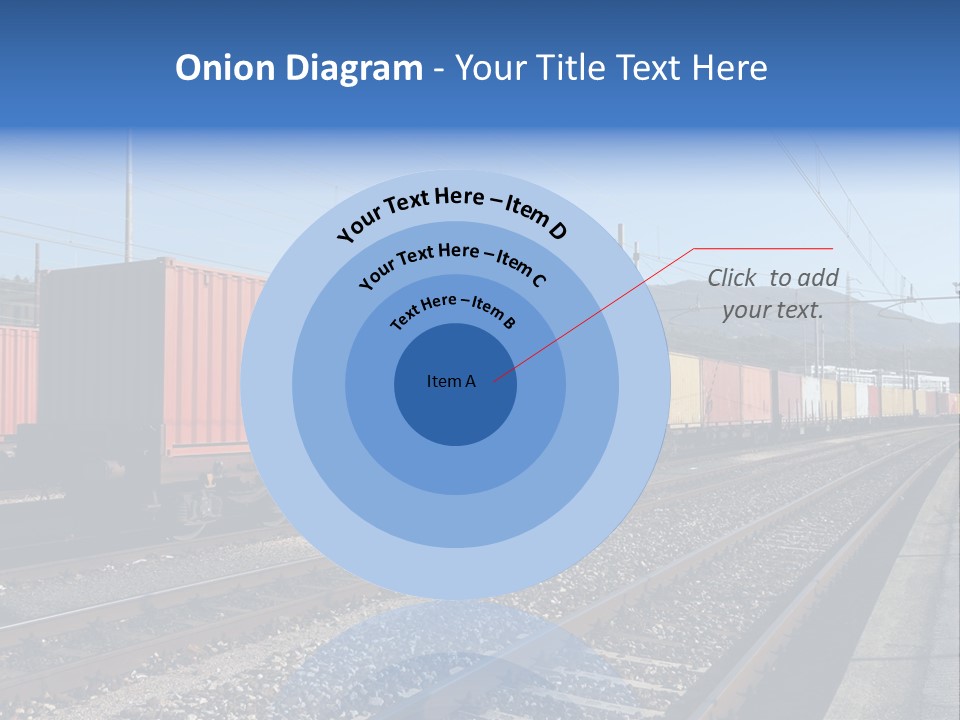Motion Electric Cargo PowerPoint Template