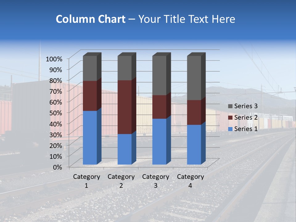 Motion Electric Cargo PowerPoint Template