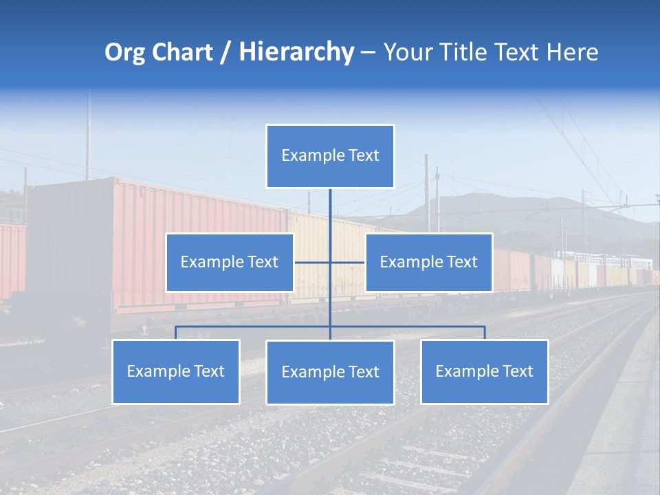 Motion Electric Cargo PowerPoint Template