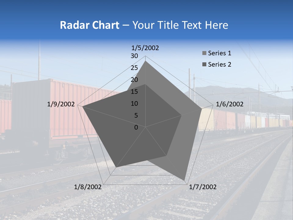 Motion Electric Cargo PowerPoint Template