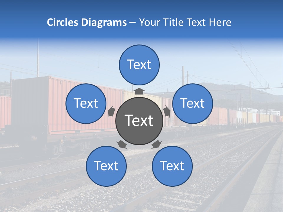 Motion Electric Cargo PowerPoint Template