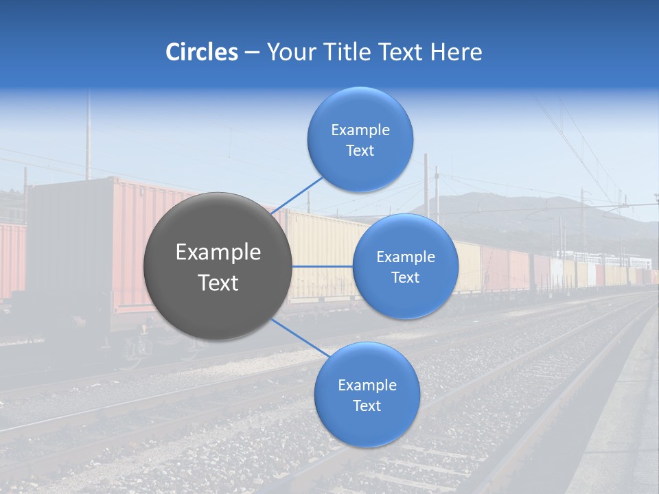 Motion Electric Cargo PowerPoint Template