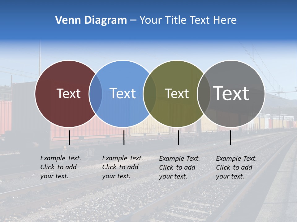 Motion Electric Cargo PowerPoint Template