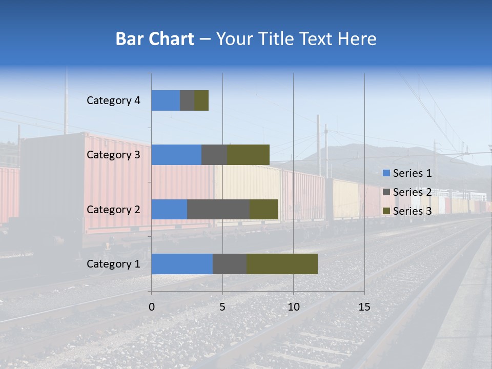 Motion Electric Cargo PowerPoint Template