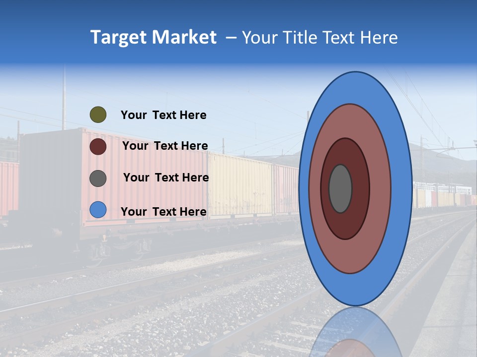 Motion Electric Cargo PowerPoint Template