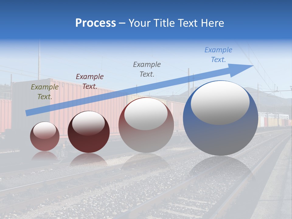 Motion Electric Cargo PowerPoint Template