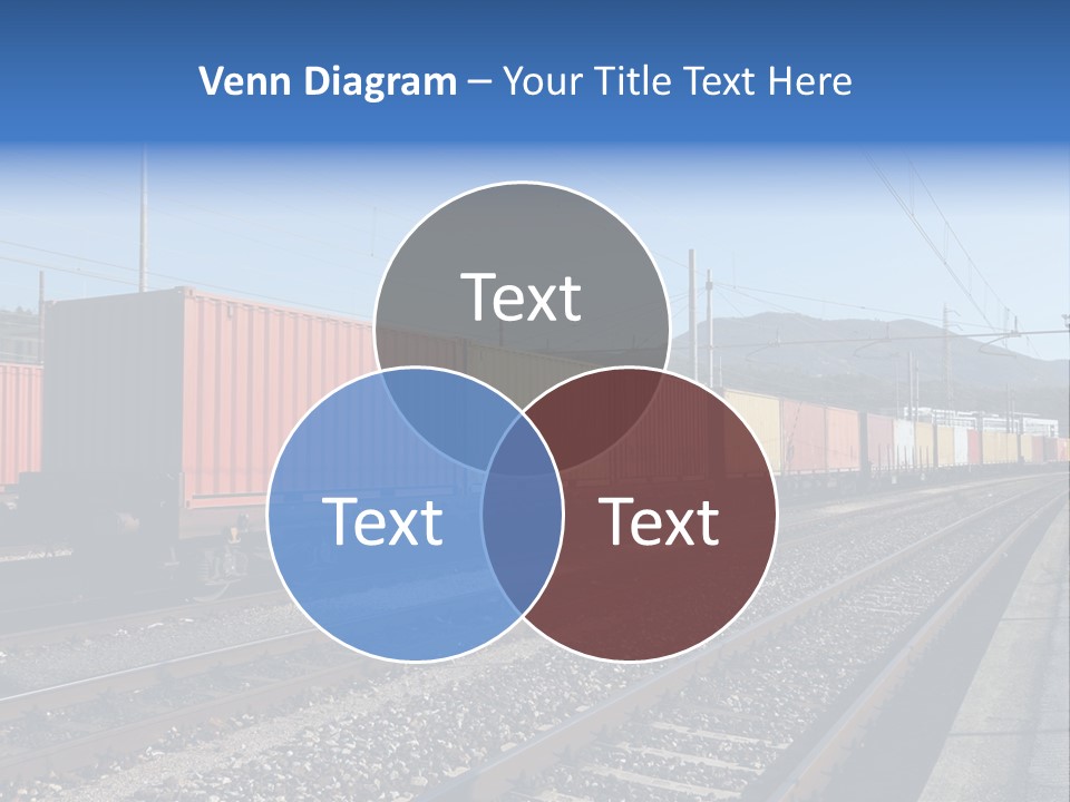 Motion Electric Cargo PowerPoint Template