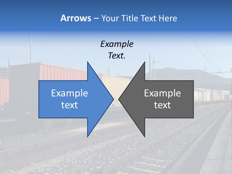 Motion Electric Cargo PowerPoint Template