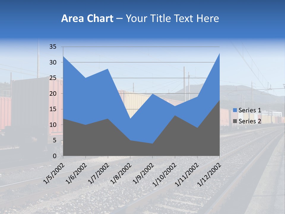 Motion Electric Cargo PowerPoint Template