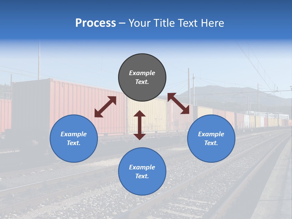 Motion Electric Cargo PowerPoint Template