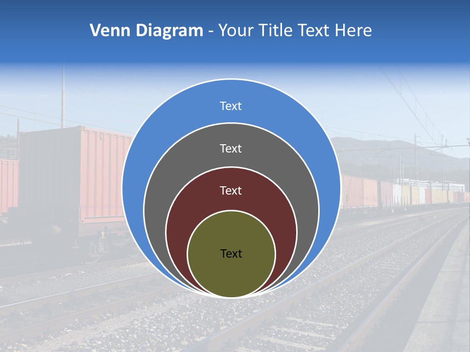 Motion Electric Cargo PowerPoint Template