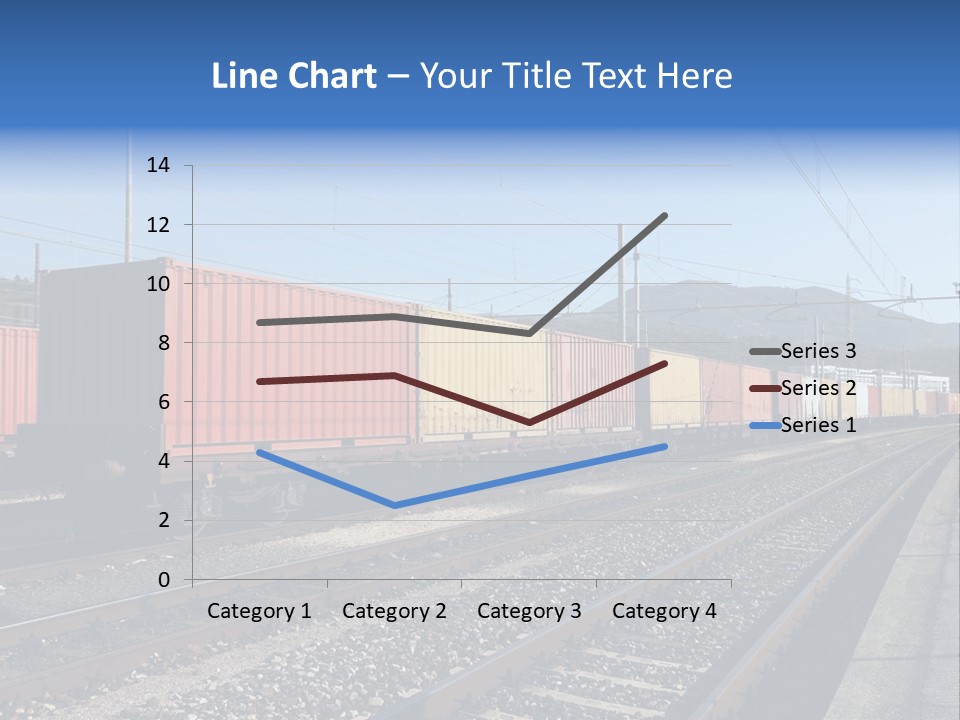 Motion Electric Cargo PowerPoint Template