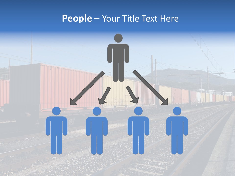 Motion Electric Cargo PowerPoint Template