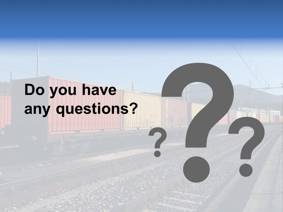 Motion Electric Cargo PowerPoint Template