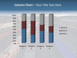 Tank Terminal Clouds PowerPoint Template