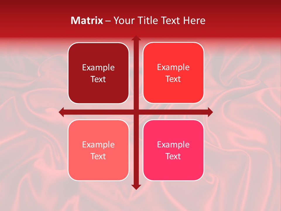 Shiny Silken Ruby PowerPoint Template