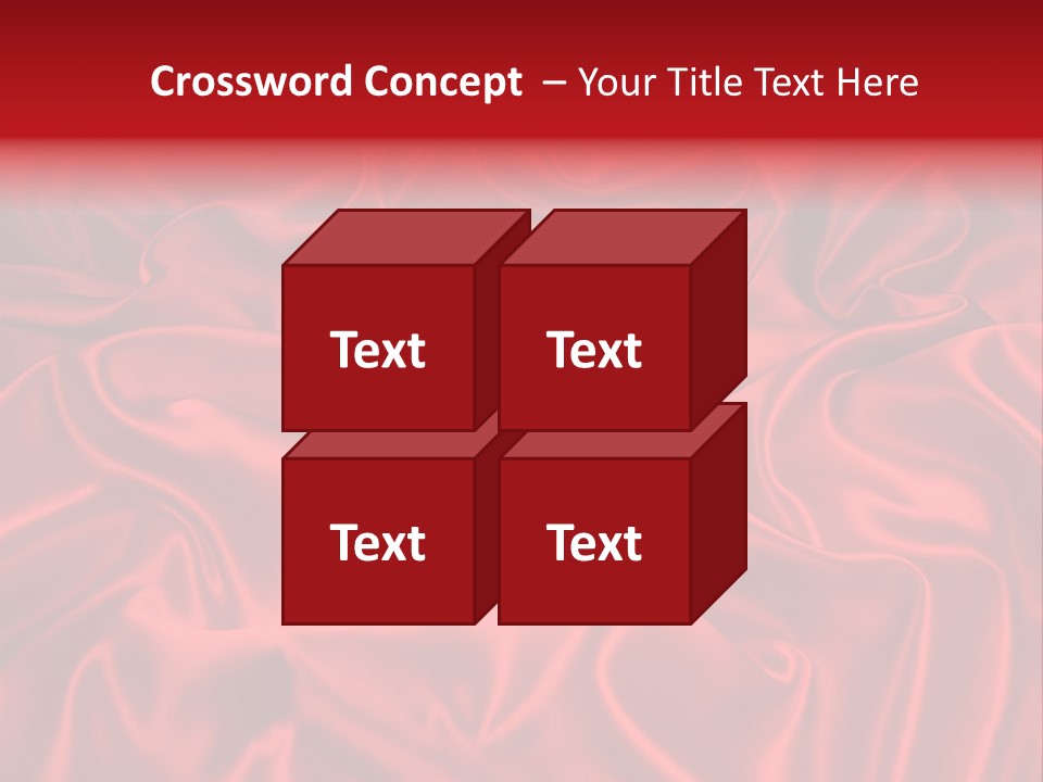 Shiny Silken Ruby PowerPoint Template