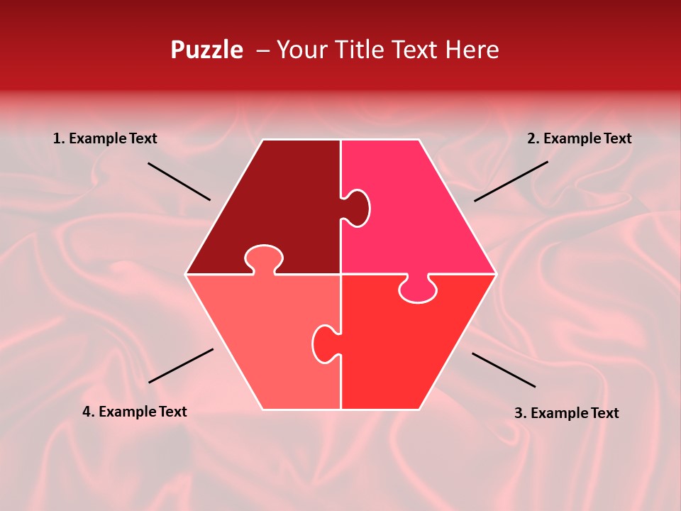 Shiny Silken Ruby PowerPoint Template