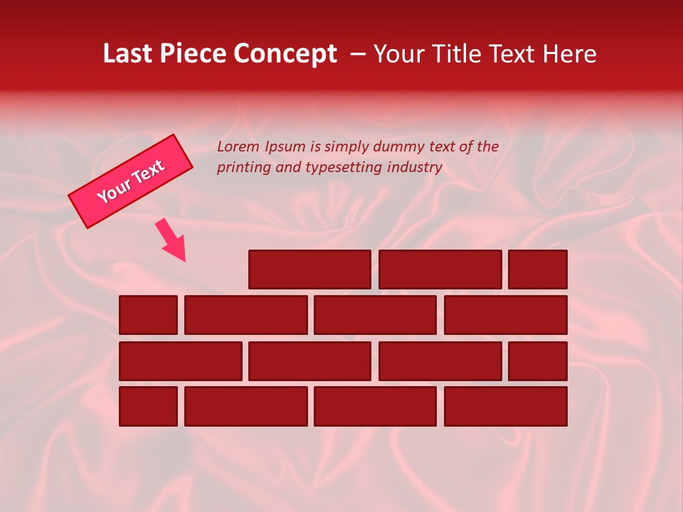 Shiny Silken Ruby PowerPoint Template