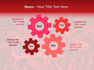 Shiny Silken Ruby PowerPoint Template