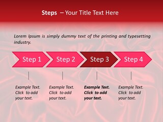 Shiny Silken Ruby PowerPoint Template
