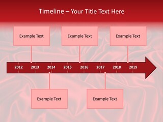 Shiny Silken Ruby PowerPoint Template