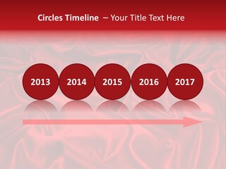 Shiny Silken Ruby PowerPoint Template