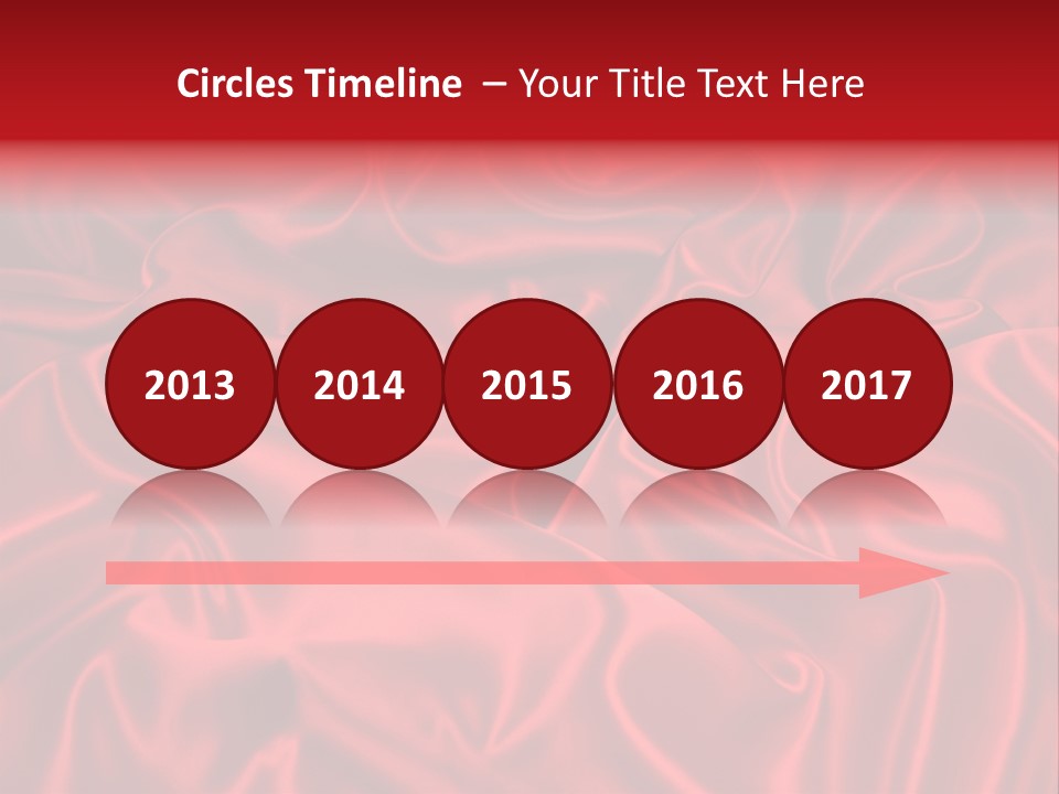 Shiny Silken Ruby PowerPoint Template