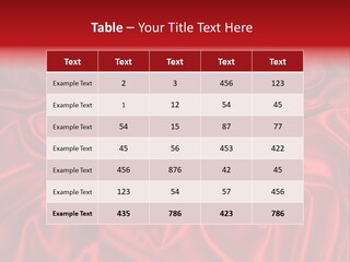 Shiny Silken Ruby PowerPoint Template